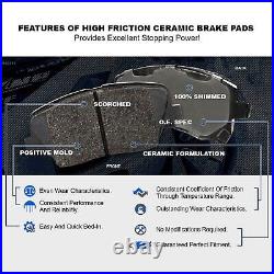 Brake Rotors Front KitPOWERSPORT BLACK DRILL & SLOT + CERAMIC PADS BV02308