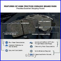 Brake Rotors Rear KitPOWERSPORT BLACK DRILL/SLOT + CERAMIC PADS BR06403