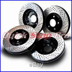 FOR044SD Mustang GT 4.6L V8 05-10 Performance Brake Rotors SET Double Drill