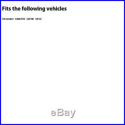 FULL KIT BLACK HART DRILLED SLOTTED BRAKE ROTORS -Chevrolet CAMARO 2010 V8 SS