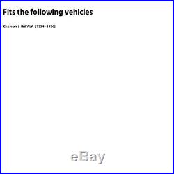 FULL KIT BLACK HART DRILL/SLOT BRAKE ROTORS -Chevrolet IMPALA 1994 1996
