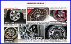 For 2013 2014 2015 2016 DODGE DART Front And Rear Drill Slot Brake Disc Rotors