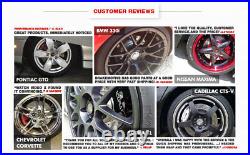 Front And Rear Brake Rotors & Ceramic Pads For 2015 2016 2017 Ford Mustang S550