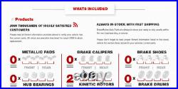 Front Drill & Slot Brake Rotors For Acura CL TL MDX Honda Accord Odyssey Pilot
