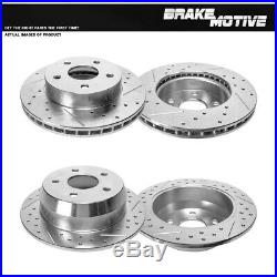 Front+Rear Brake Rotors For 1999 2000 2001 2002 2003 2004 Jeep Grand Cherokee