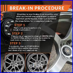 Front Rotors withCeramic Pads Premium Brakes (Escalade Silverado Suburban)