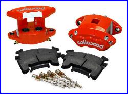 GM Front Disc Brake Conversion Kit Spindles Drilled & Slotted Rotors Wilwood