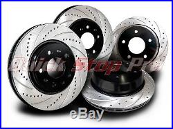 INF008S G37 370Z with Sport Brakes Performance Brake Rotor SET Drill Curve Slot